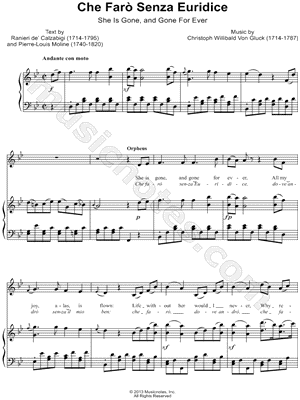 Che Farò Senza Euridice