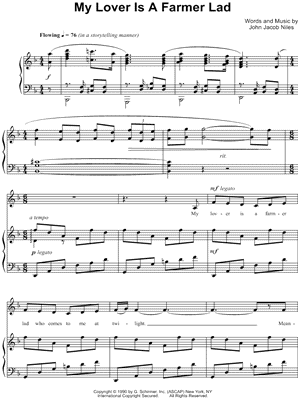 My Lover Is a Farmer Lad