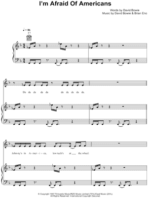 I'm Afraid of Americans