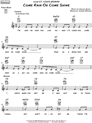 Come Rain or Come Shine