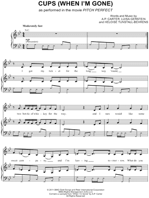 Cups (You're Gonna Miss Me)