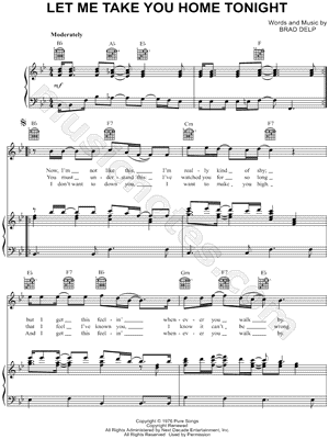 Let Me Take You Home Tonight