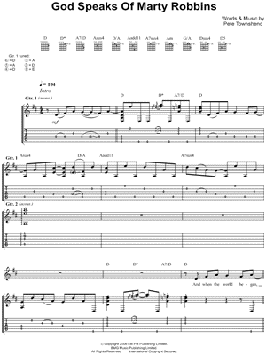 God Speaks Of Marty Robbins