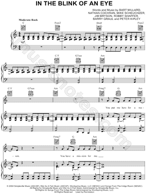 In the Blink of An Eye