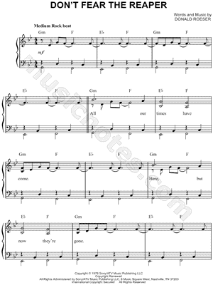 Don't Fear the Reaper