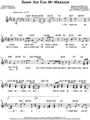 Thank You for My Mansion