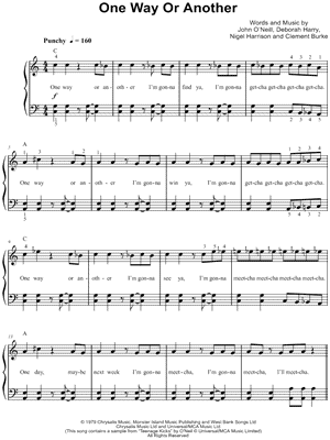 One Way or Another (Teenage Kicks)