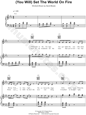 (You Will) Set the World on Fire