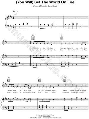 (You Will) Set the World on Fire