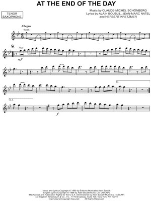 At the End of the Day