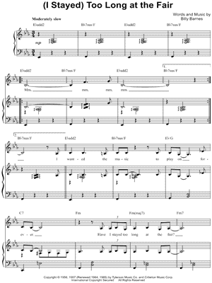 (I Stayed) Too Long at the Fair [Live Version]