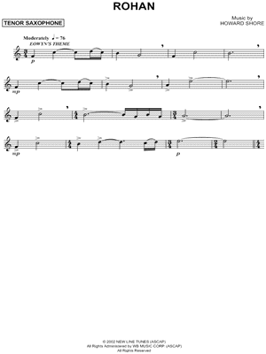 Rohan - Tenor Saxophone