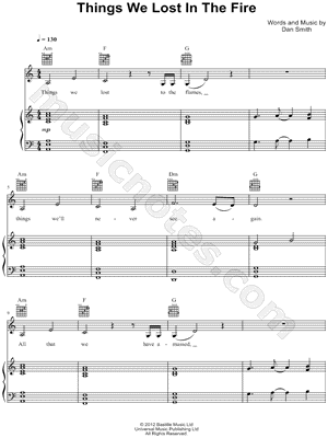 Things We Lost In the Fire