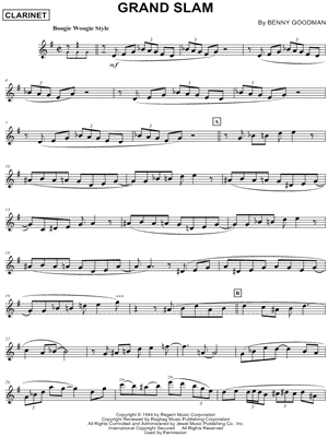 Grand Slam - Clarinet