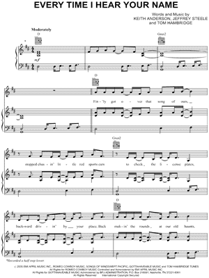 Every Time I Hear Your Name