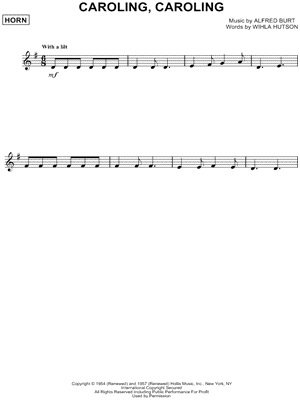 Caroling, Caroling