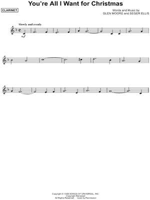 You're All I Want for Christmas