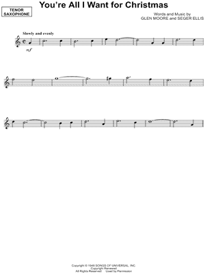 You're All I Want for Christmas