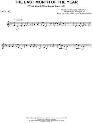 The Last Month of the Year