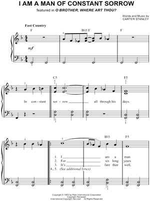 I Am a Man of Constant Sorrow