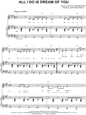 All I Do Is Dream of You