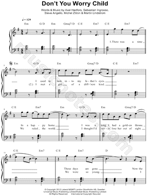 Don't You Worry Child