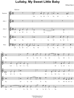 Lullaby, My Sweet Little Baby