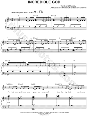 Incredible God