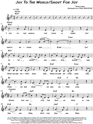 Joy To the World / Shout for Joy