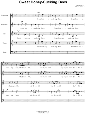 Sweet Honey-Sucking Bees