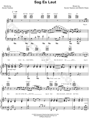Sag Es Laut