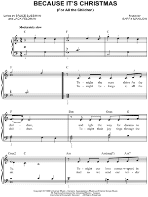 Because It's Christmas (For All the Children)