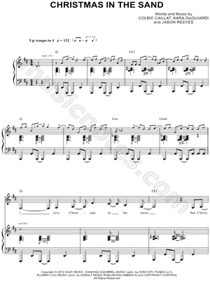 Christmas In the Sand