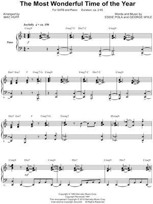 The Most Wonderful Time of the Year