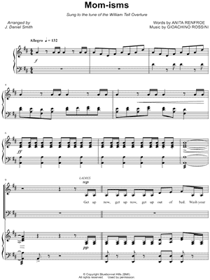 Mom-isms by Anita Renfroe - Sheet Music