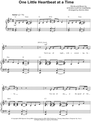 One Little Heartbeat at a Time