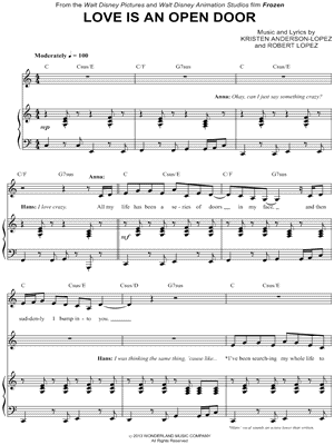 Love is an Open Door