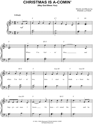 Christmas Is a-Comin'