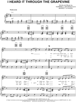 I Heard It Through the Grapevine