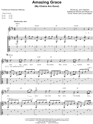 Amazing Grace (My Chains Are Gone)