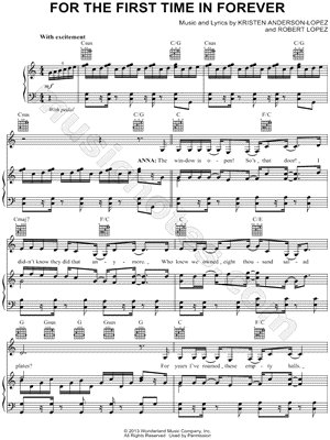 For the First Time In Forever