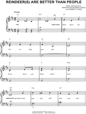 Reindeer(s) Are Better Than People