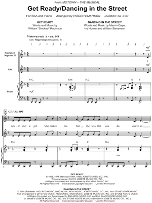 Get Ready / Dancing in the Street