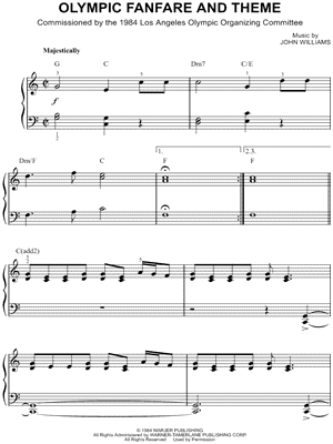 Olympic Fanfare and Theme