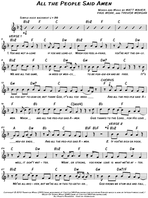 All the People Said Amen