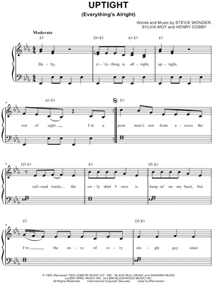 Uptight (Everything's Alright)