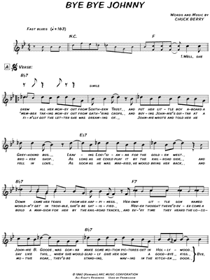 BYE BYE JOHNNY