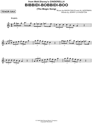 Bibbidi-Bobbidi-Boo (The Magic Song)