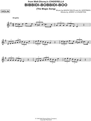 Bibbidi-Bobbidi-Boo (The Magic Song)