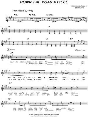 Down The Road Apiece